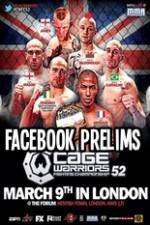 Watch Cage Warriors 52 Facebook Preliminary Fights Megavideo