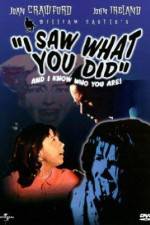 Watch I Saw What You Did Megavideo