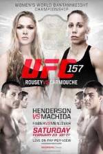 Watch UFC 157 Rousey vs Carmouche Megavideo
