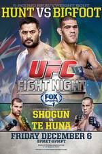 Watch UFC Fight Night 33 Hunt vs Bigfoot Megavideo