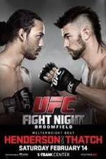 Watch UFC Fight Night 60 Henderson vs Thatch Megavideo