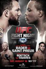 Watch UFC Fight Night 47: Bader Vs. Preux Megavideo