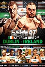 Watch Cage Warriors 47 Megavideo