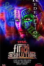 Watch TNA Final Resolution Megavideo