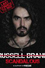 Watch Russell Brand Scandalous - Live at the O2 Arena Megavideo