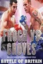 Watch Carl Froch vs George Groves Megavideo