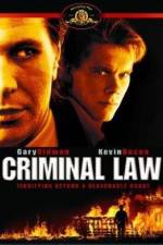 Watch Criminal Law Megavideo