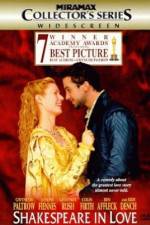 Watch Shakespeare in Love Megavideo