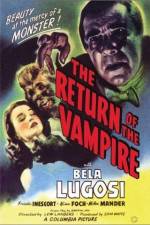 Watch The Return of the Vampire Megavideo