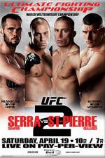 Watch UFC 83 Serra vs St Pierre 2 Megavideo