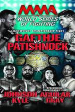 Watch World Series of Fighting 8: Gaethje vs. Patishnock Megavideo