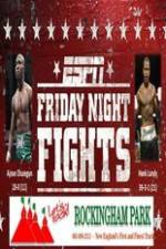 Watch ESPN Friday Night Fights Megavideo