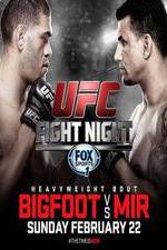 Watch UFC Fight Night 61 Bigfoot vs Mir Megavideo