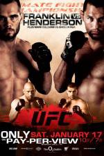 Watch UFC 93 Franklin vs Henderson Megavideo