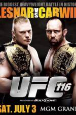 Watch UFC 116: Lesnar vs. Carwin Megavideo