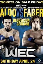 Watch WEC 48 Aldo vs Faber Megavideo