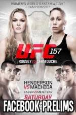 Watch UFC 157 Facebook Fights Megavideo