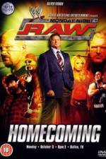 Watch WWE Raw Homecoming Megavideo