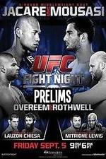 Watch UFC Fight Night 50 Prelims Megavideo