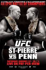 Watch UFC 94 St-Pierre vs Penn 2 Megavideo