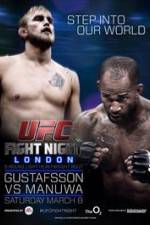 Watch UFC Fight Night 38 Gustafsson vs Manuwa Megavideo