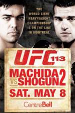 Watch UFC 113: Machida Vs. Shogun 2 Megavideo