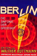 Watch Berlin Die Sinfonie der Grosstadt Megavideo