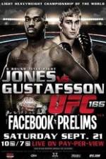 Watch UFC 165 Facebook Prelims Megavideo
