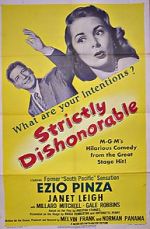 Watch Strictly Dishonorable Megavideo