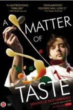 Watch A Matter of Taste: Serving Up Paul Liebrandt Megavideo