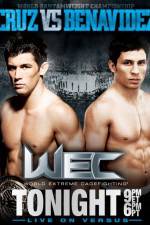 Watch WEC 50 Cruz vs. Benavidez 2 Megavideo