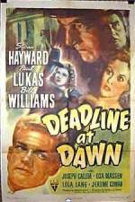 Watch Deadline at Dawn Megavideo