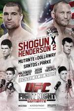 Watch UFC Fight Night Shogun vs Henderson 2 Megavideo