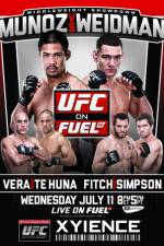 Watch UFC on FUEL 4: Munoz vs. Weidman Megavideo