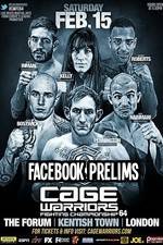 Watch Cage Warriors 64 Facebook Preliminary Fights Megavideo