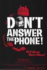 Watch Don't Answer the Phone! Megavideo