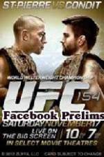 Watch UFC 154 St.Pierre vs Condit Facebook Prelims Megavideo