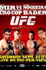 Watch UFC 119: Mir vs Cro Cop Megavideo