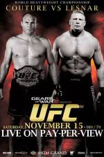 Watch UFC 91 Couture vs Lesnar Megavideo