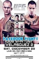 Watch UFC 155 Dos Santos vs Velasquez 2 Facebook Fights Megavideo