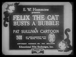 Watch Felix the Cat Busts a Bubble (Short 1926) Megavideo