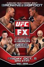 Watch UFC on FX 5 Browne Vs Bigfoot Megavideo