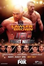 Watch UFC on Fox 12: Lawler vs. Brown Megavideo