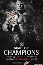 Watch WWE Night of Champions Megavideo