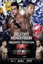 Watch UFC Fight Night 32: Belfort vs Henderson Megavideo