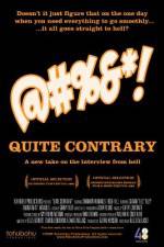 Watch Quite Contrary Megavideo