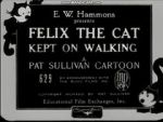 Watch Felix the Cat Kept on Walking (Short 1925) Megavideo