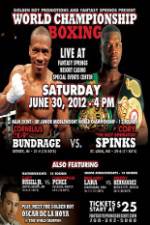 Watch ShoBox Bundrage vs Spinks Megavideo