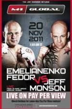 Watch M-1 Global Fedor vs Monson Megavideo