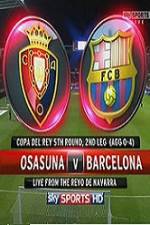 Watch Osasuna vs Barcelona Megavideo